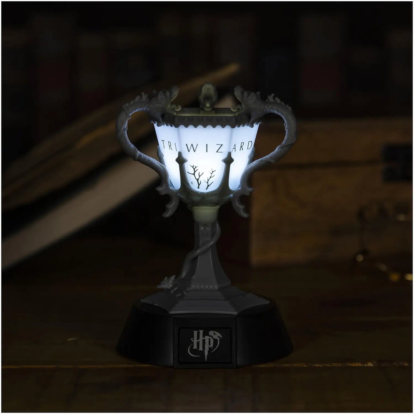 Lampe "coupe des 3 sorciers" Harry Potter