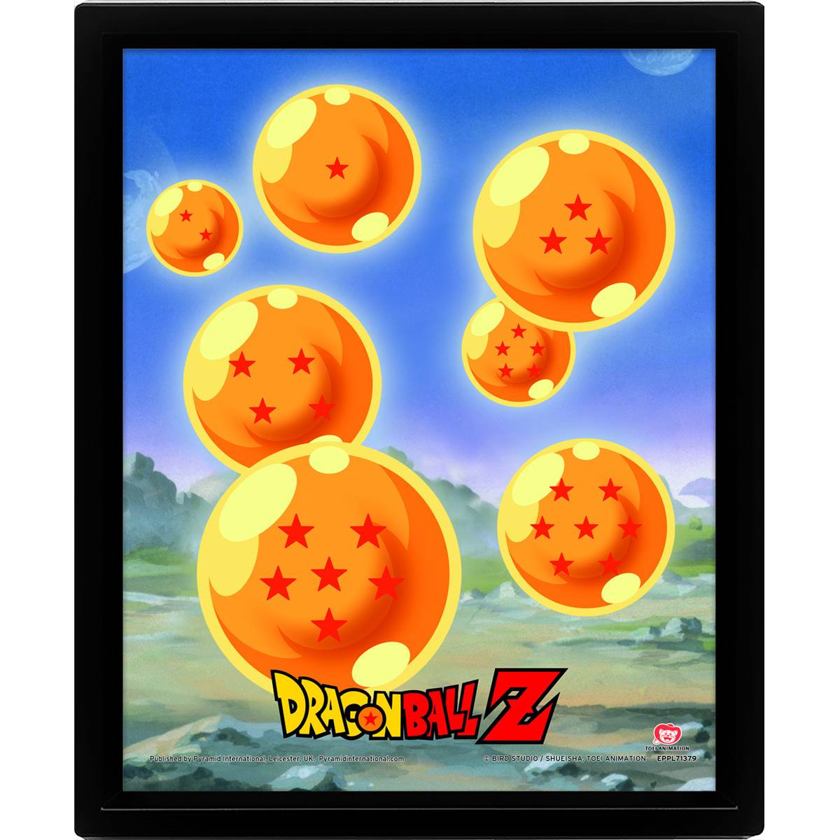 Cadre 3D lenticulaire Shenron DRAGON BALL Z