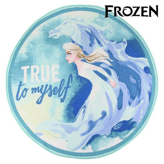 Serviette de plage ronde Frozen REINE DES NEIGES