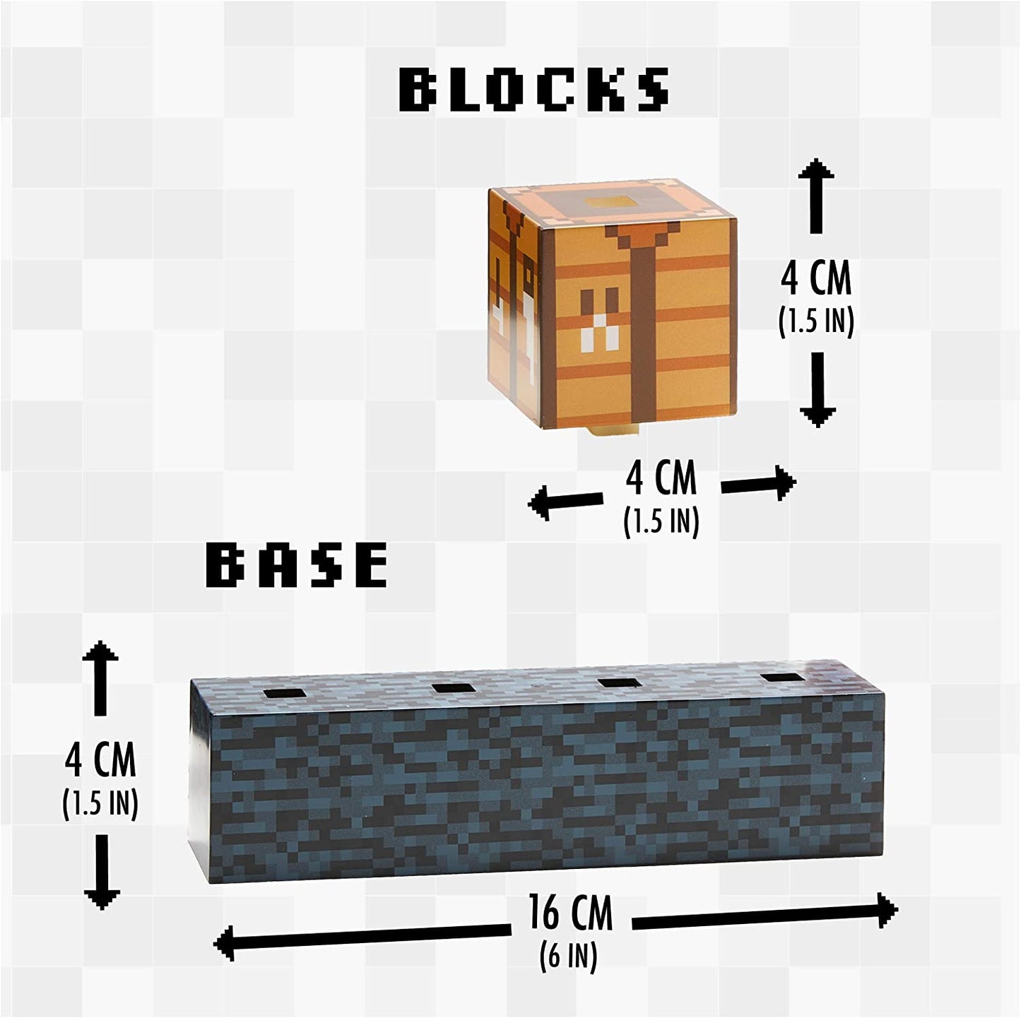 Lampe ensemble de blocs MINECRAFT