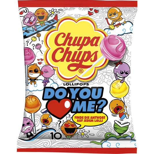 Paquet de sucette "do you love me ?" Chupa Chups