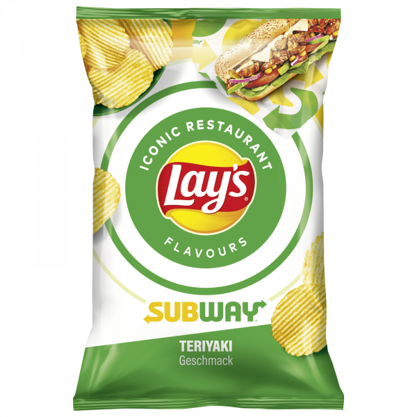 Chips saveur poulet teriyaki SUBWAY LAYS