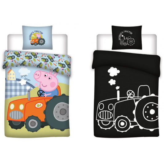 Couvre lit brillant Peppa Pig