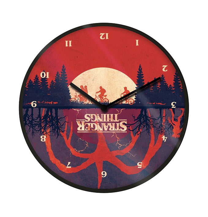 Horloge murale "Upside Down" STRANGER THINGS