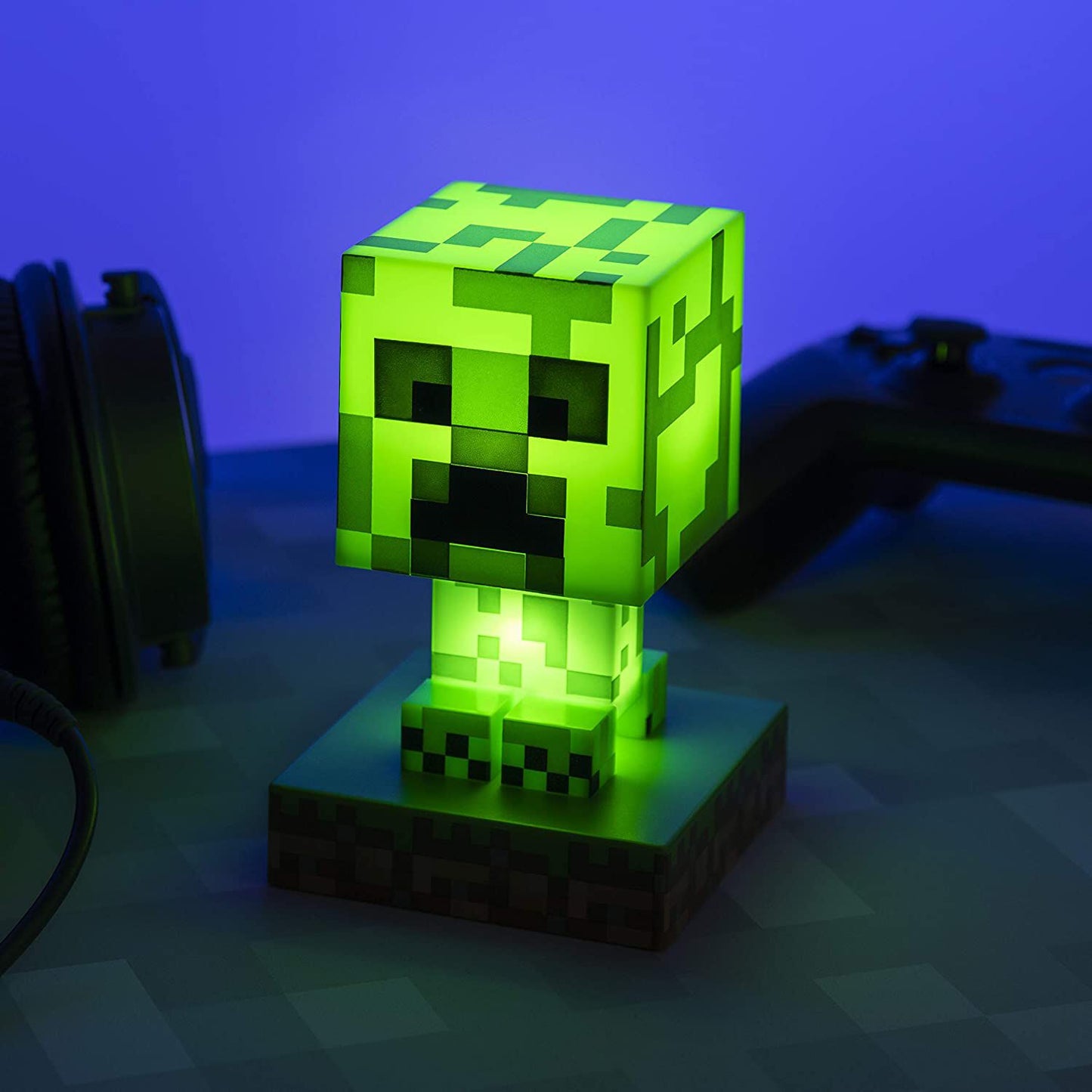 Lampe creeper Minecraft