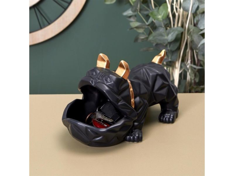 Bouledogue décoration vide poche (Variante 2)