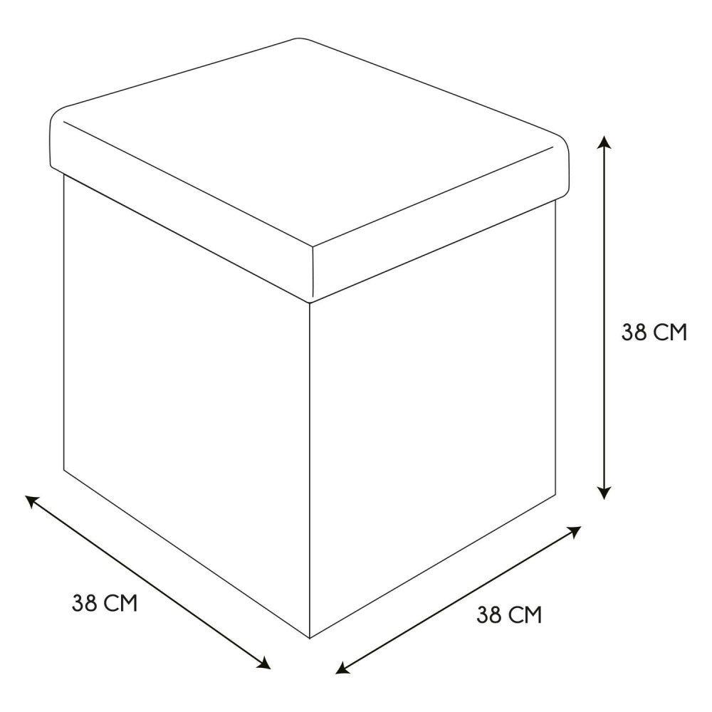 Pouf pliable 2/1