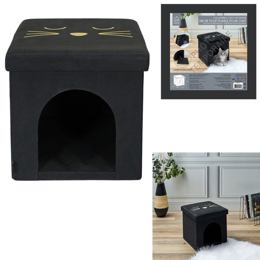 Pouf pliable / niche pour chat