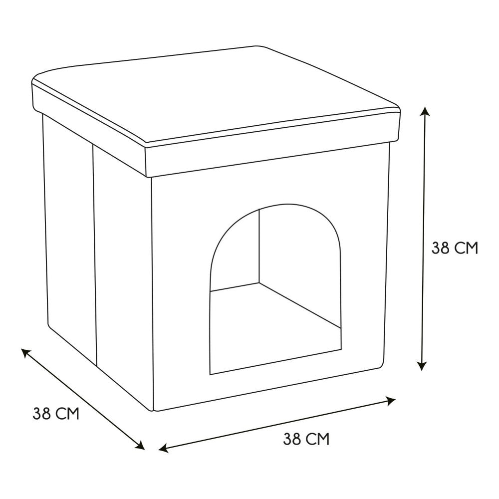 Pouf pliable / niche pour chat