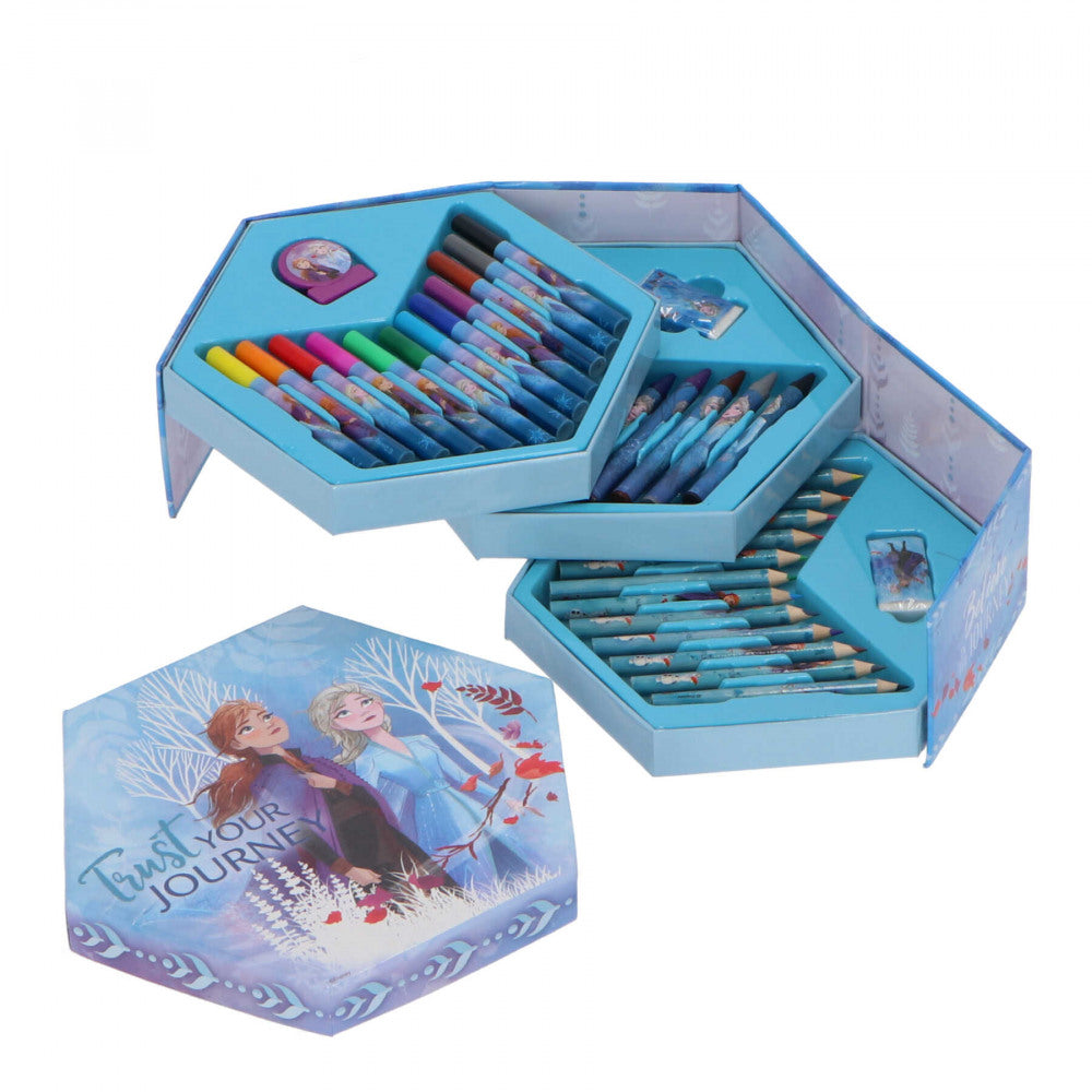 Coffret couleur la reine des neiges